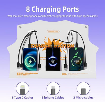 Wall Mounted Cell Phone Charging Station - Image 4