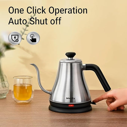 Mecity Electric Kettle Gooseneck Water Kettle Stainless Steel Tea Kettle Water - Image 4
