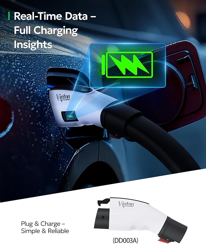 VIPTOO Adapter for Tesla to J1772 Adapter, Compact - Image 2