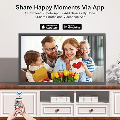 Large Digital Picture Frame 21.5 inch WiFi-Photo-Frame - Image 3
