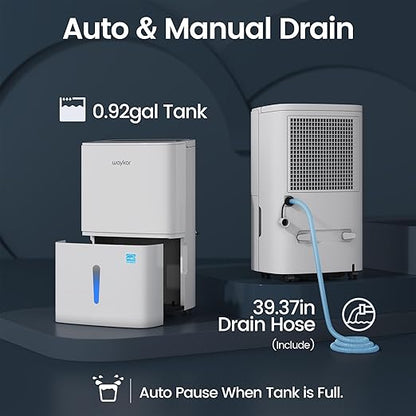 Waykar Max 80 Pint/D Energy Star Home Dehumidifier - Image 7