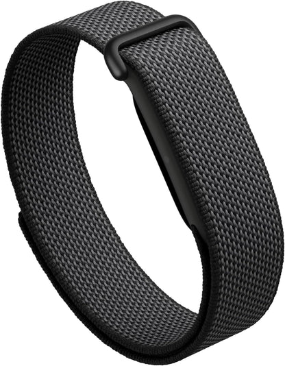 google fitbit air - screenless activity tracker, obsidian, main product view