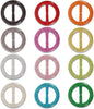 T-Shirt Clips 9 PCS, Clothes Corner Knotted Button, Fashion Alloy Pearl by KesaPlan