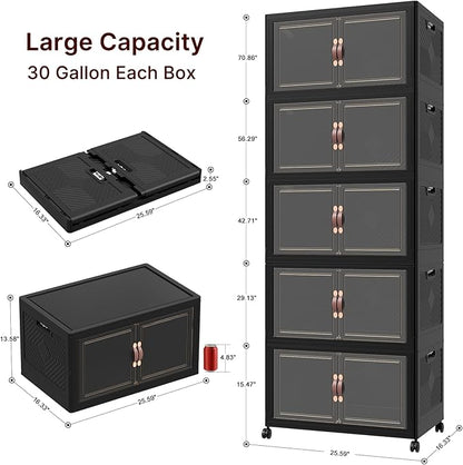 Extra Large Stackable Storage Bins - Image 2