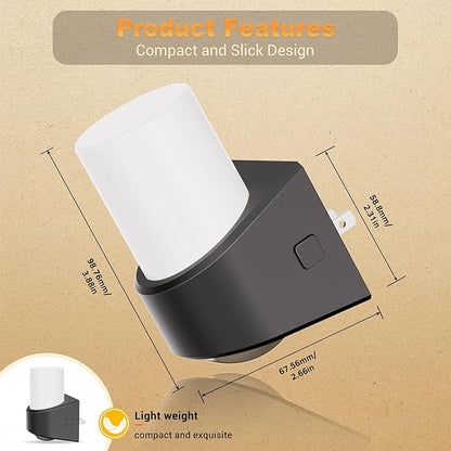 JandCase Amber Night Lights Plug into Wall, Decorative Night Light - Image 6