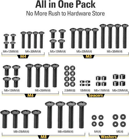 Mounting Dream TV Mounting Hardware TV Mount Screws Kit Comes - Image 5