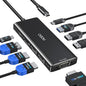 HODO USB C Docking Station Dual Monitor Adapter by HODO