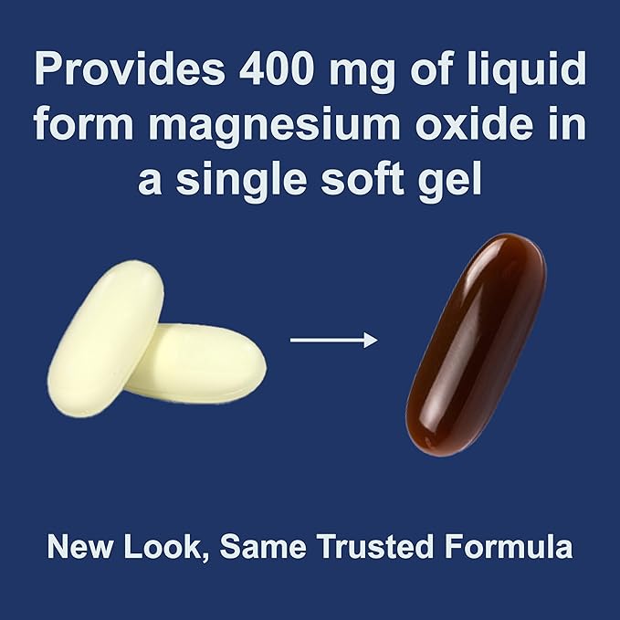 Carlson - Magnesium Gels, 400 mg of Magnesium per Softgel, Heart & Muscle - Image 3