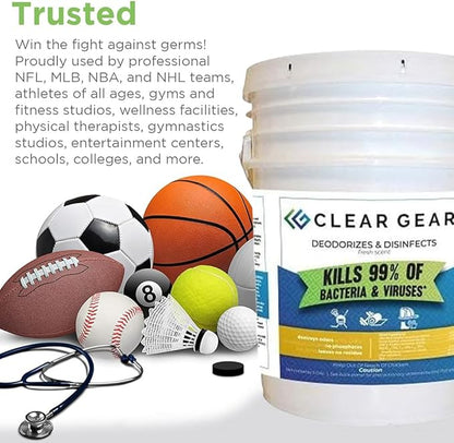 Clear Gear Disinfectant Spray, Mat Cleaner, and Deodorizer - Image 4