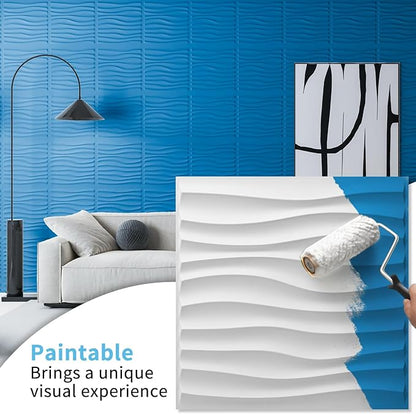 Art3d 20 Pack Decorative 3D Wall Panels, 19 Sq.Feet PVC Interior Wall Décor - Image 3