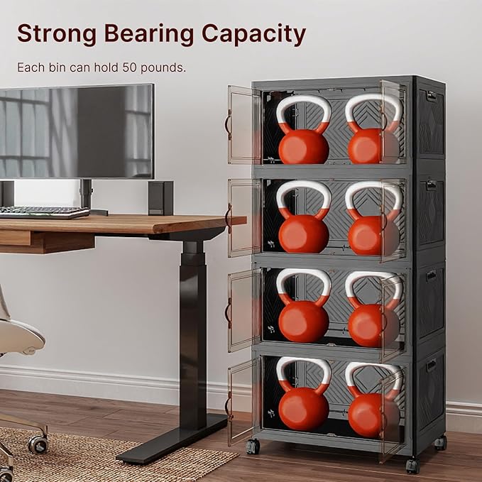 Extra Large Stackable Storage Bins - Image 3