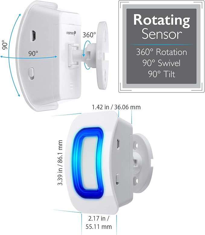 Fosmon WaveLink 51054HOM Add-On Door Motion Sensor Unit - Image 3