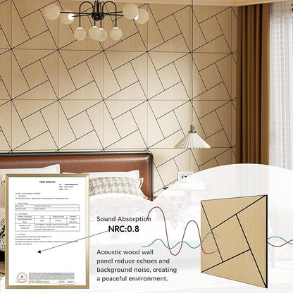 ARMURO 4 Packs Acoustic Wall Panels - Image 2