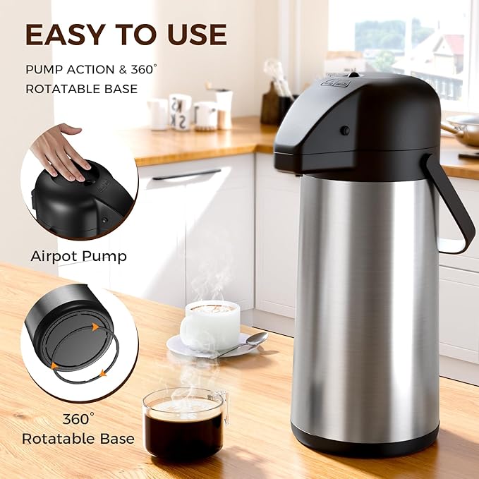 Coffee Carafe for Keeping Hot - Image 3