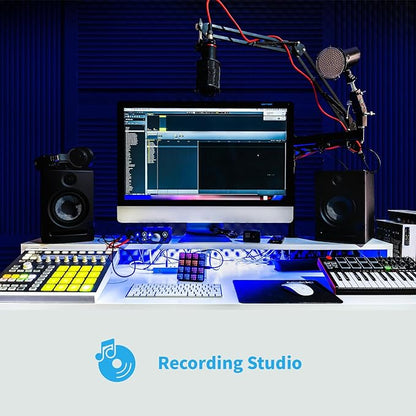 Art3d 4-Pack Wedge Design Acoustic Foam Panels, Quick-Recovery Noise Dampening - Image 3