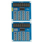 2PCS TM1638 LED Display 8Bit Digital Tube Module 16 Keys 3-Wire Control Keyboard by UCCKEYI