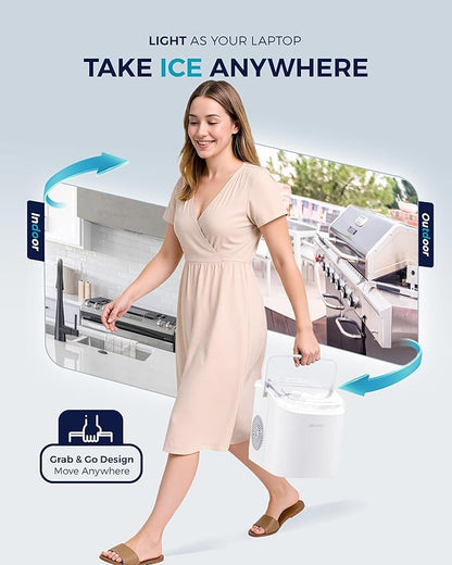 EUHOMY Countertop Ice Maker Machine - Image 4