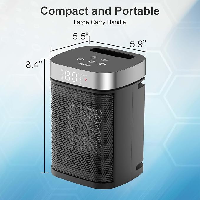 Small Portable Space Heater for Indoor Use - Image 7