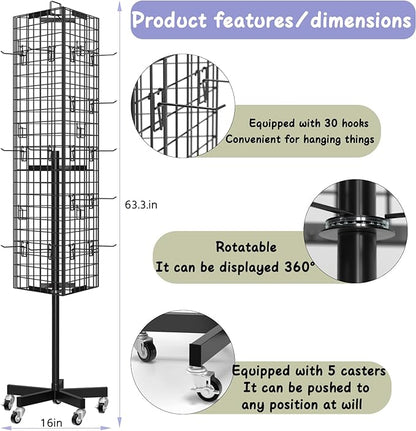 Grid Wall Panels Display Stand - Image 3