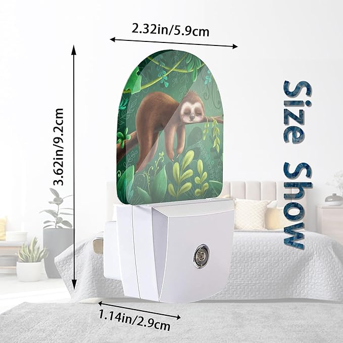 Axxitude Cute Sleeping Koala Forest Night Lights Plug into Wall - Image 3