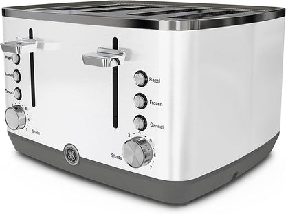 GE 4 Slice Toaster | Extra Wide Slots - Image 8