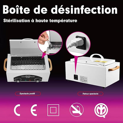 High Temperature Sterilizer Autoclave Machine 110V 300W Nail Tool Sterilizer - Image 8