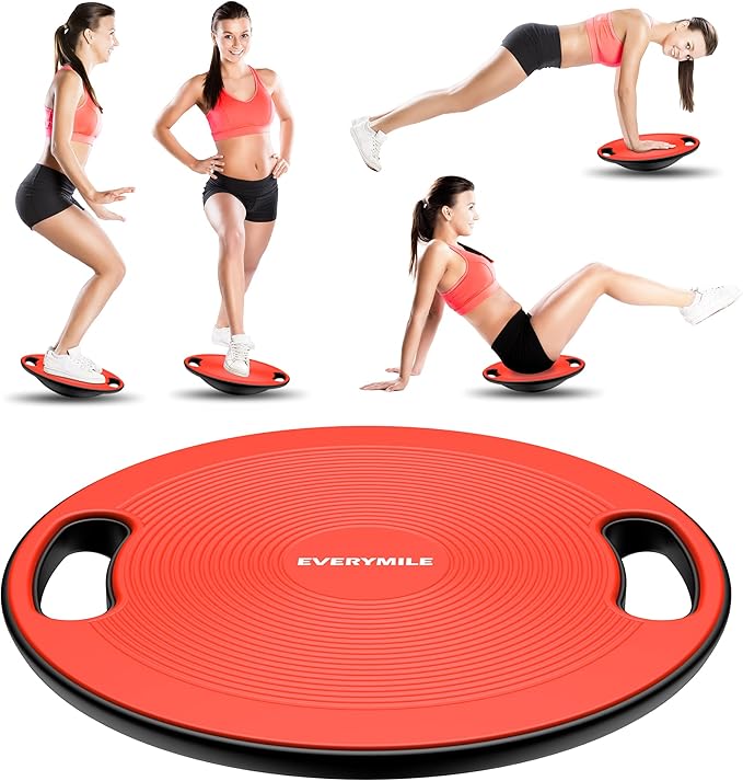 EVERYMILE Wobble Balance Board, Exercise Balance Stability Trainer Portable - Image 6