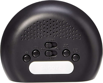 Amazon Basics Small Digital Oval Alarm Clock - Image 4