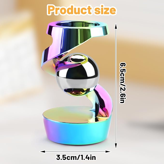 Fidget Toys Adult, Kinetic Spinning Desk Toy, Kinetic Optical Illusion Toys - Image 2