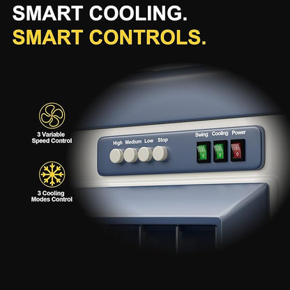 Landeagle 49″ Swamp Cooler Air Conditioner, 6550CFM Portable Evaporative Coolers - Image 7
