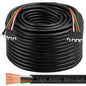 MOOKEERF 14/4 AWG Mini-Split Cable - 250FT 14 AWG 4 Conductor Control Cable by MOOKEERF