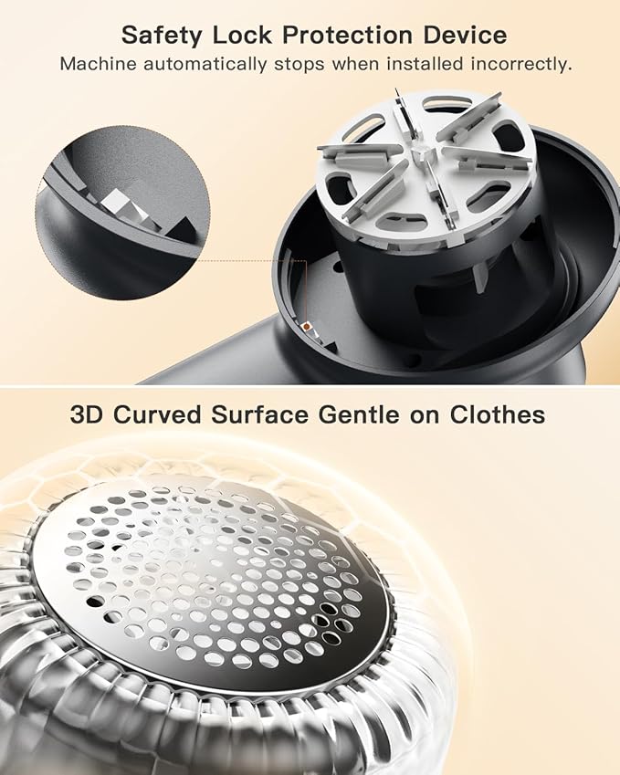 coldSky Rechargeable Fabric Shaver, Lint Shaver - Image 5