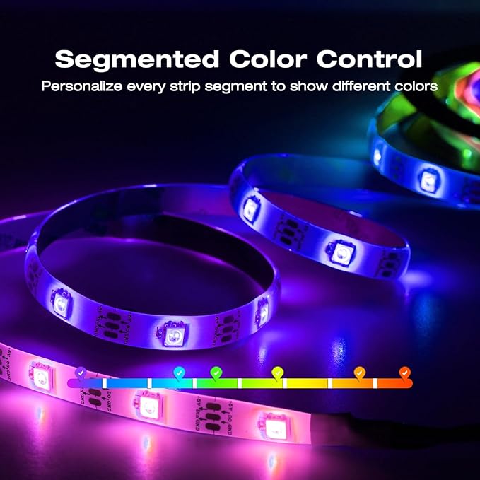 GLEDOPTO WLED Pre-Installed ESP8266 LED Strip Controller Over 100 Dynamic - Image 5