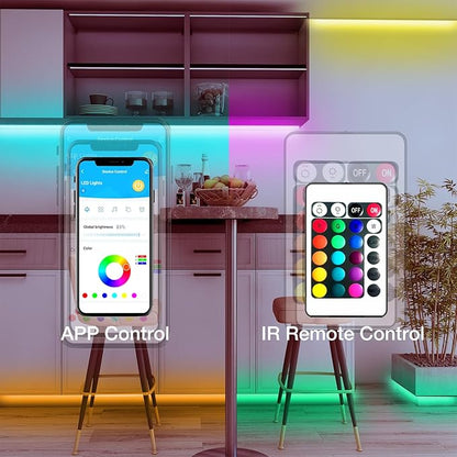 DAYBETTER Smart RGB Led Strip Lights, 200ft Led Lights - Image 6