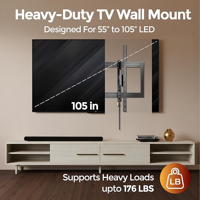 ynVISION.DESIGN Tilt TV Wall Mount - Image 2