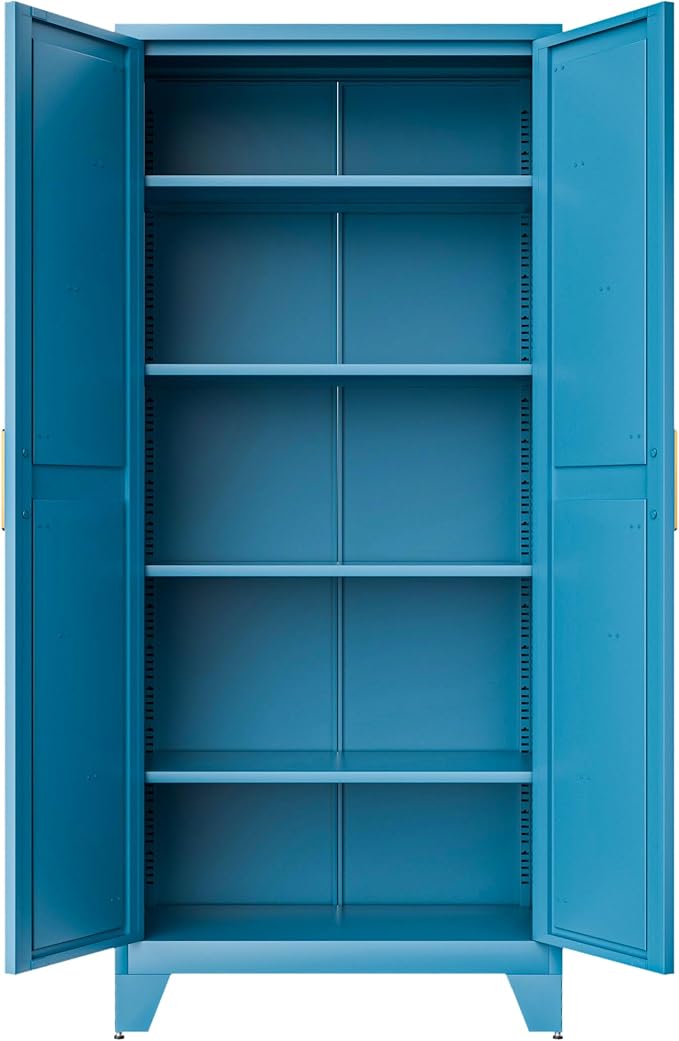 COFaR Home Farmhouse Storage Cabinet - Image 9