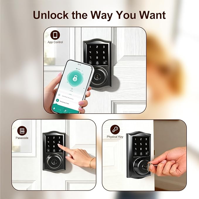 Smart Keyless Entry Door Lock - Image 2