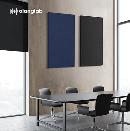 Olanglab Acoustic Panels 2 Pack, Fabric Wrapped Sound Proof Foam Panels - Image 8