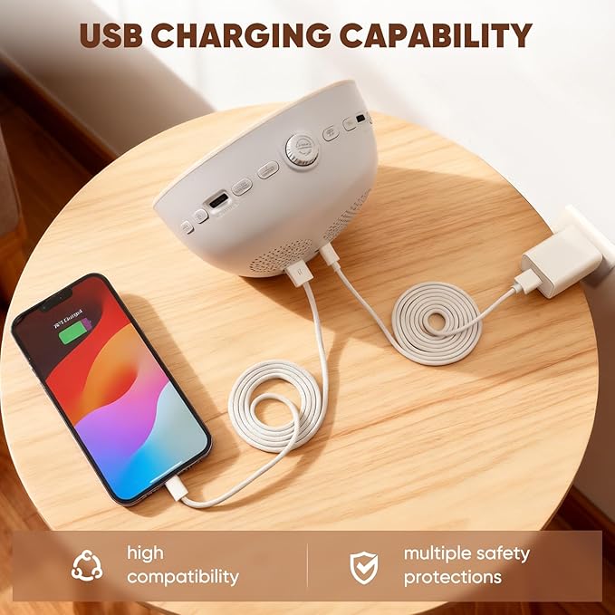 Stillstorm Sunrise Alarm Clock, Sound Machine, Fabric Dimmable Night Light - Image 9