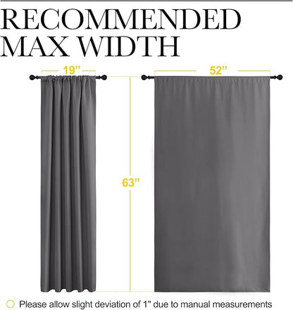 NICETOWN Blackout Curtain Panels - Image 9