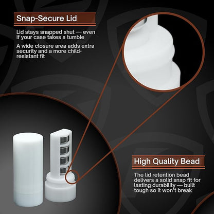 Slimline LR44 / SR44 Battery Case, Compact Durable TPU Organizer - Image 4