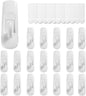 20 Large Hooks+28 Removable Strips, Heavy Duty by MOVELYST