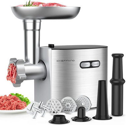 CHEFFANO Meat Grinder, 2600W Max Stainless Steel Meat Grinder Electric by CHEFFANO