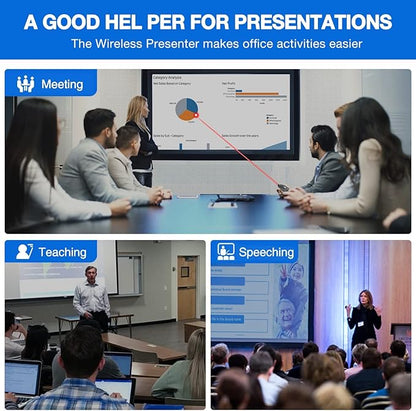 Presentation Clicker Wireless Presenter Remote USB Control Powerpoint PPT - Image 6