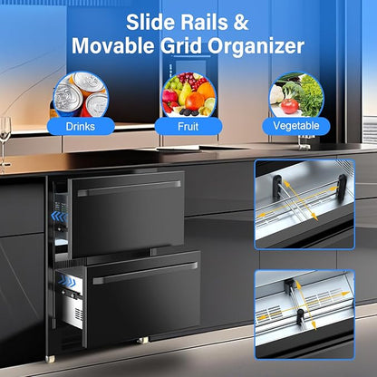 24 Inch Outdoor Refrigerator for Patio - Image 5