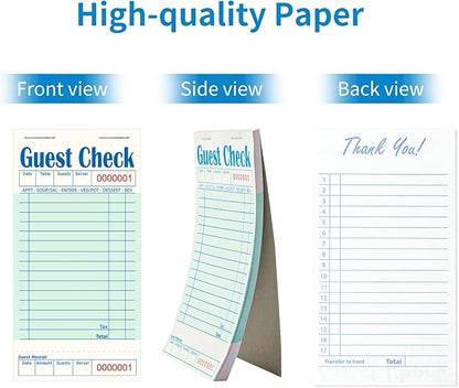 60 Pack/3000 Tickets Guest Checks Books - Image 3
