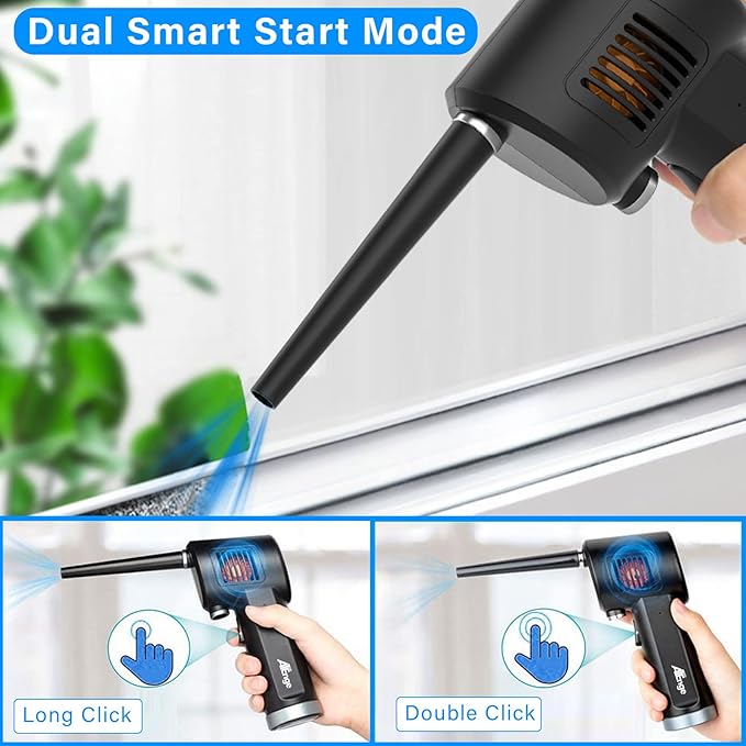 Electric Air Duster, Cordless Air Duster, Rechargeable Compressed Air Duster - Image 4