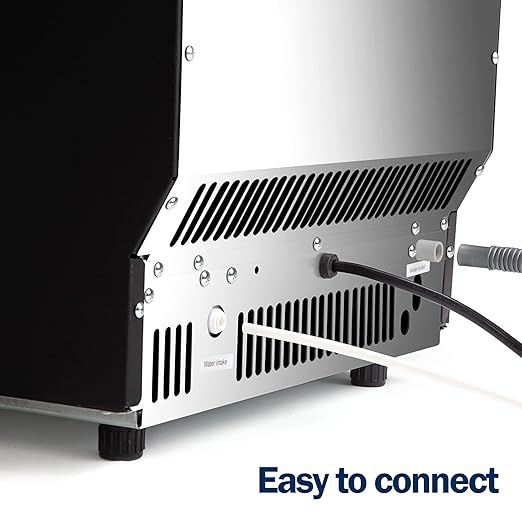 EUHOMY Commercial Ice Maker Machine, 200lbs Daily Output, Under Counter ice - Image 4