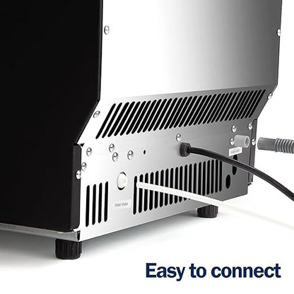 EUHOMY Commercial Ice Maker Machine, 200lbs Daily Output, Under Counter ice - Image 4