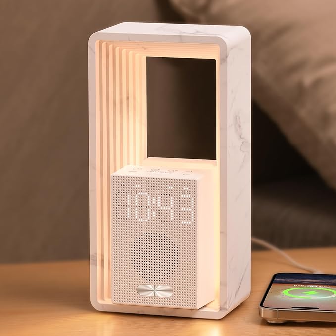 WILIT Digital Alarm Clock, Sunrise Alarm Clock by WILIT